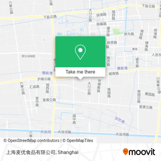 上海麦优食品有限公司 map