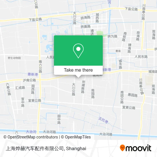 上海烨赫汽车配件有限公司 map