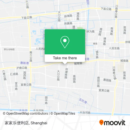 家家乐便利店 map