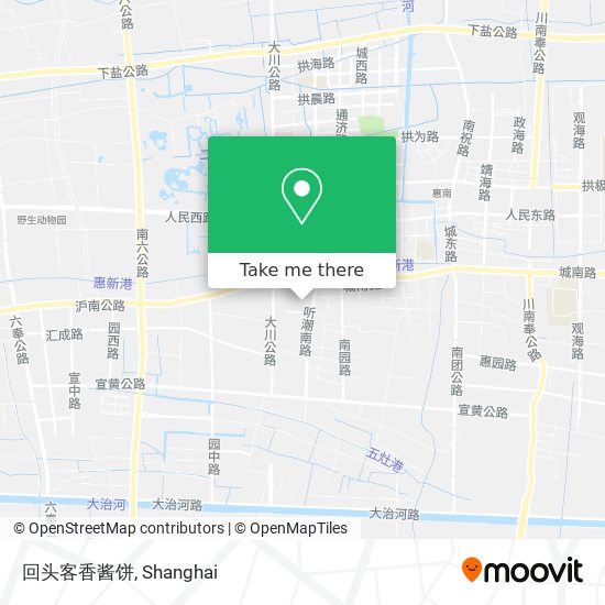 回头客香酱饼 map