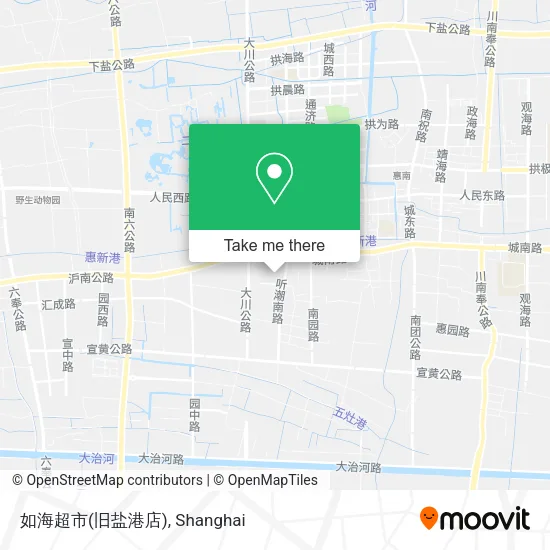 如海超市(旧盐港店) map