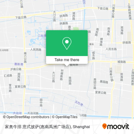 家奥牛排.意式披萨(惠南禹洲广场店) map