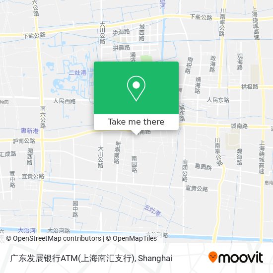 广东发展银行ATM(上海南汇支行) map