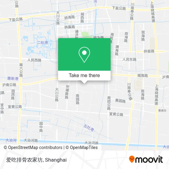 爱吃排骨农家坊 map