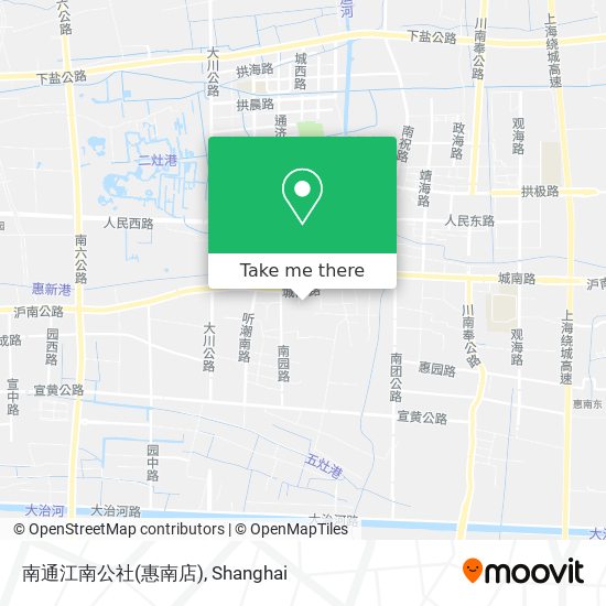 南通江南公社(惠南店) map