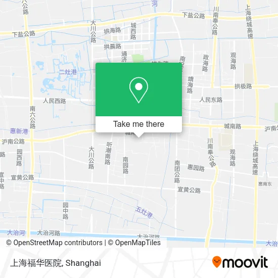 上海福华医院 map