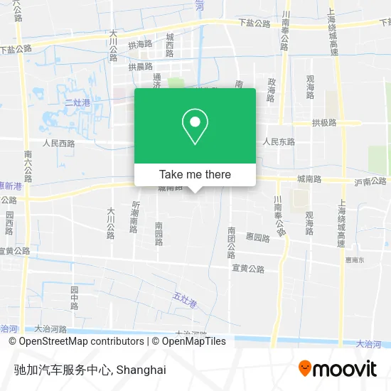 驰加汽车服务中心 map
