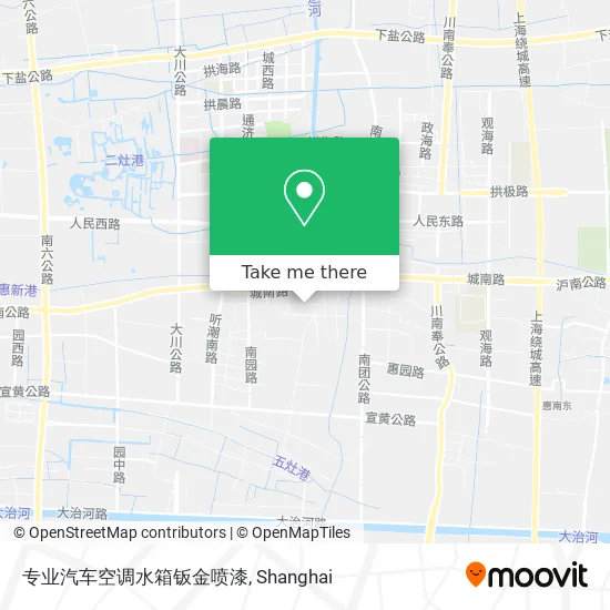 专业汽车空调水箱钣金喷漆 map