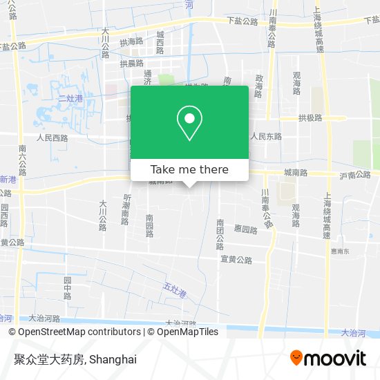 聚众堂大药房 map