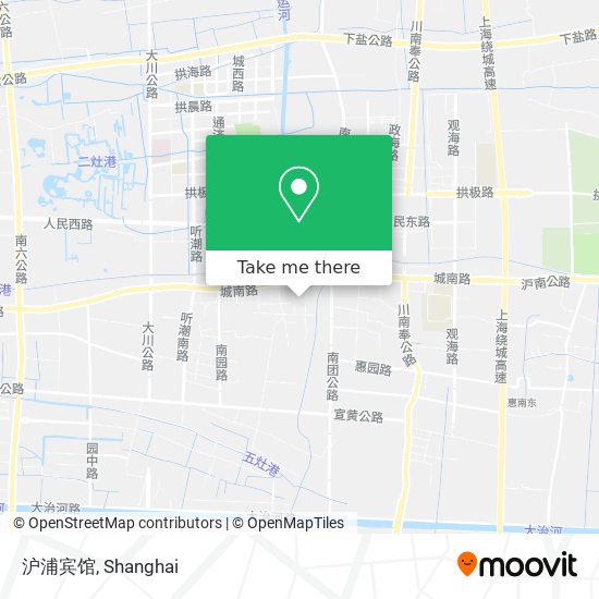 沪浦宾馆 map