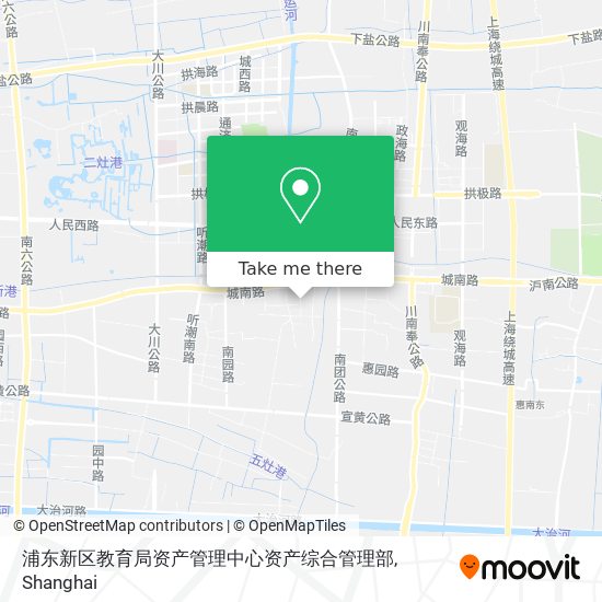 浦东新区教育局资产管理中心资产综合管理部 map