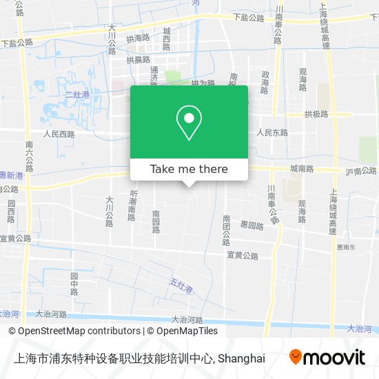 上海市浦东特种设备职业技能培训中心 map