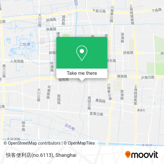快客便利店(no.6113) map
