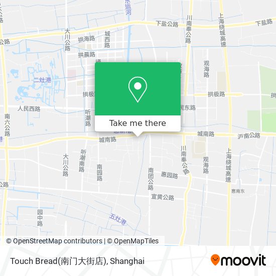 Touch Bread(南门大街店) map