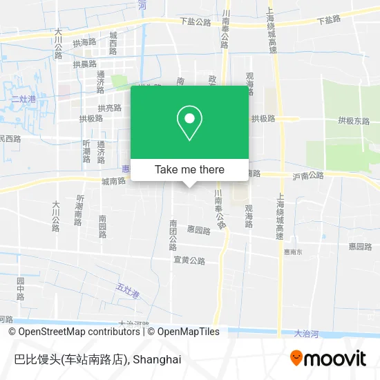 巴比馒头(车站南路店) map
