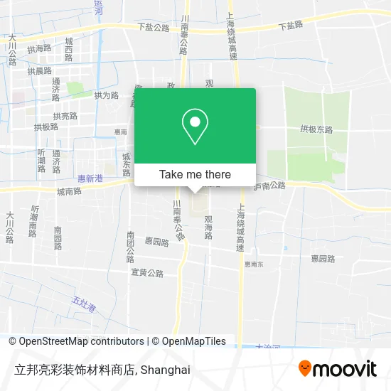 立邦亮彩装饰材料商店 map