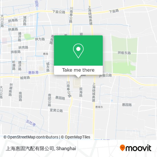 上海惠固汽配有限公司 map