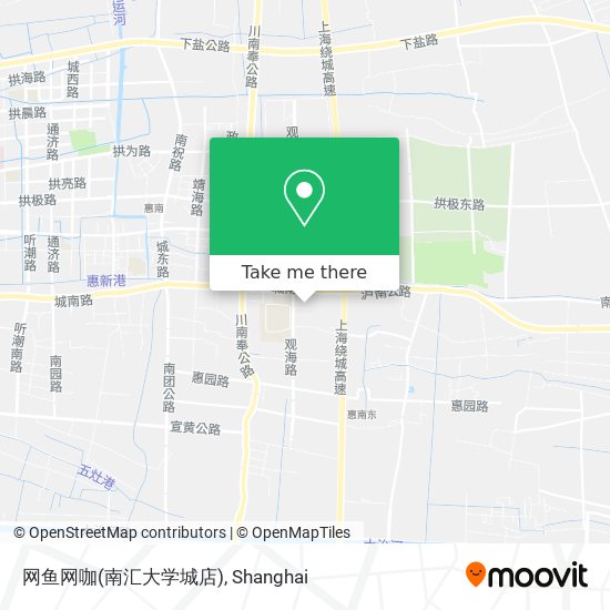 网鱼网咖(南汇大学城店) map