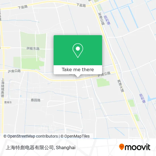 上海特彪电器有限公司 map