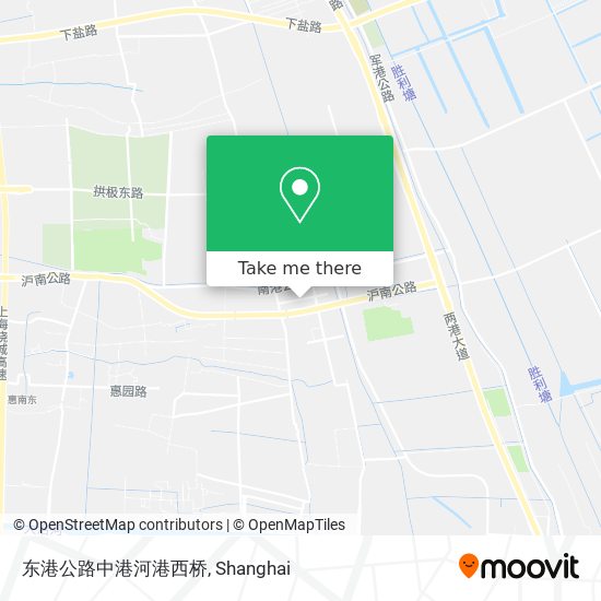 东港公路中港河港西桥 map