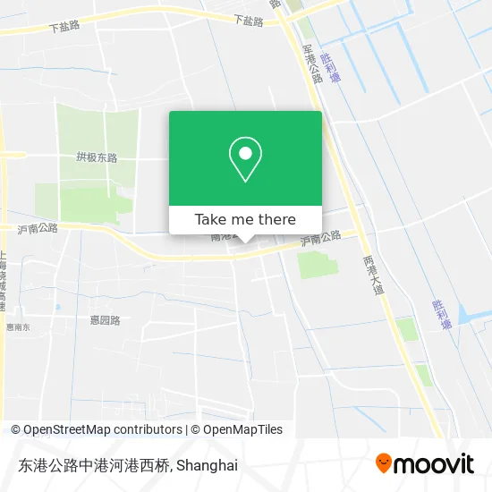 东港公路中港河港西桥 map