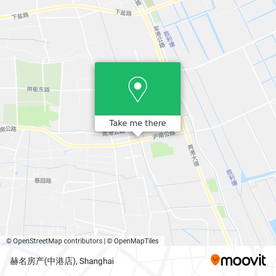 赫名房产(中港店) map