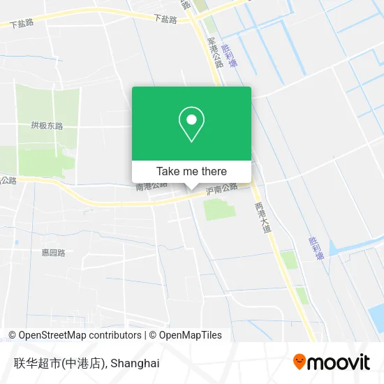 联华超市(中港店) map