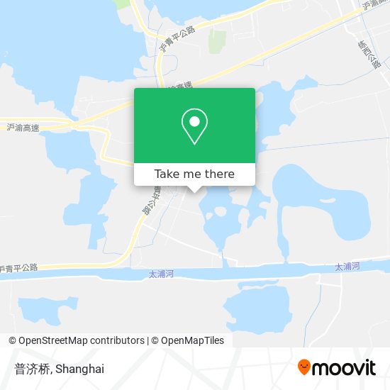 普济桥 map