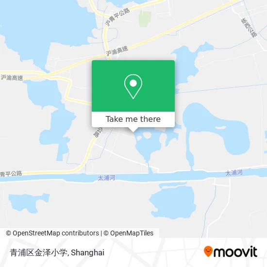 青浦区金泽小学 map