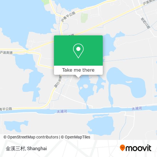 金溪三村 map