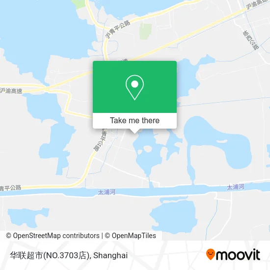 华联超市(NO.3703店) map