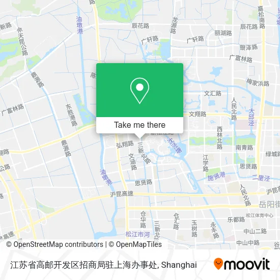 江苏省高邮开发区招商局驻上海办事处 map