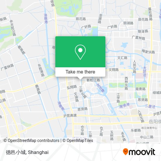 德邑小城 map