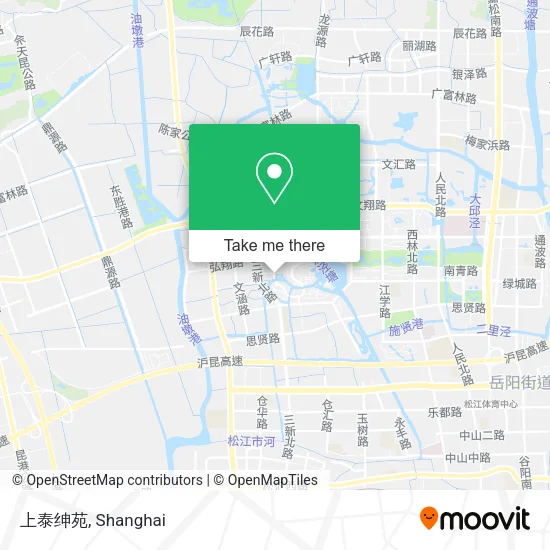 上泰绅苑 map