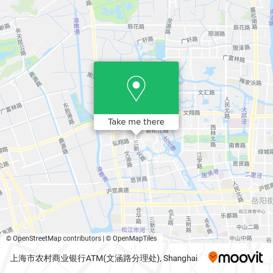 上海市农村商业银行ATM(文涵路分理处) map