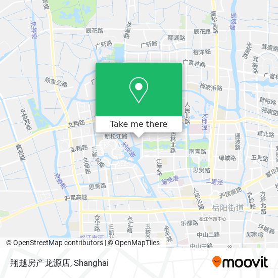翔越房产龙源店 map