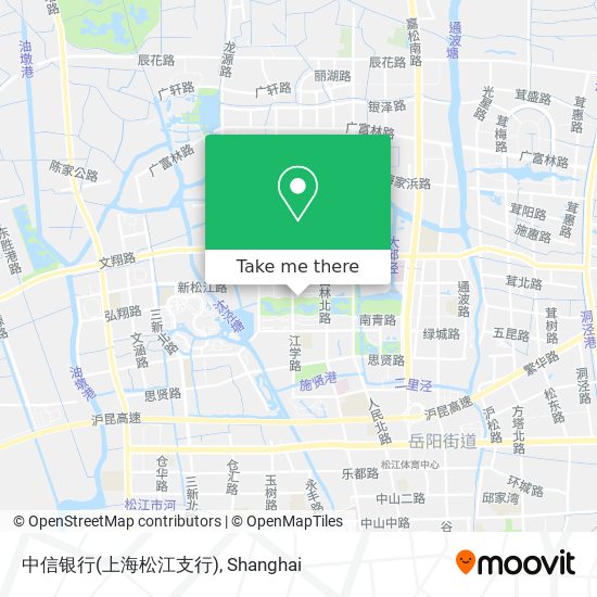 中信银行(上海松江支行) map