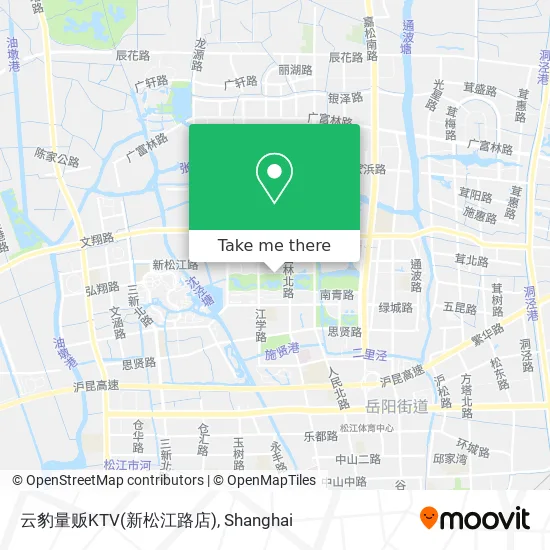 云豹量贩KTV(新松江路店) map