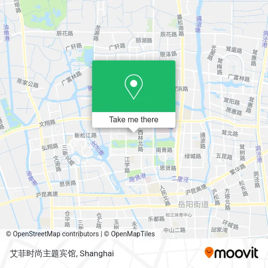 艾菲时尚主题宾馆 map