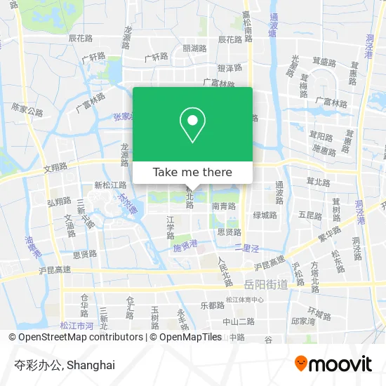 夺彩办公 map