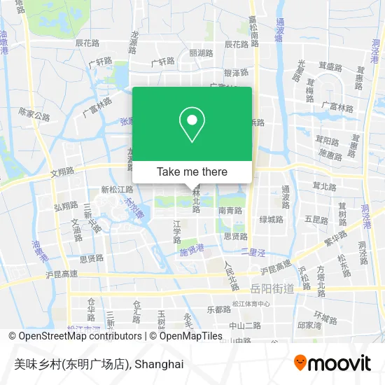 美味乡村(东明广场店) map