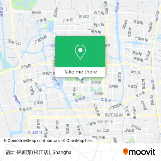 靓灶·民间菜(松江店) map