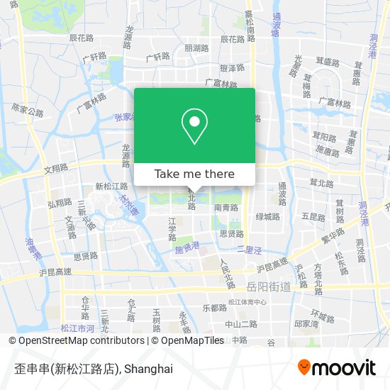 歪串串(新松江路店) map