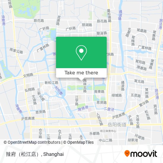 辣府（松江店） map
