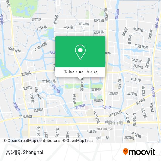 富湘情 map