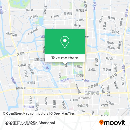 哈哈宝贝少儿轮滑 map