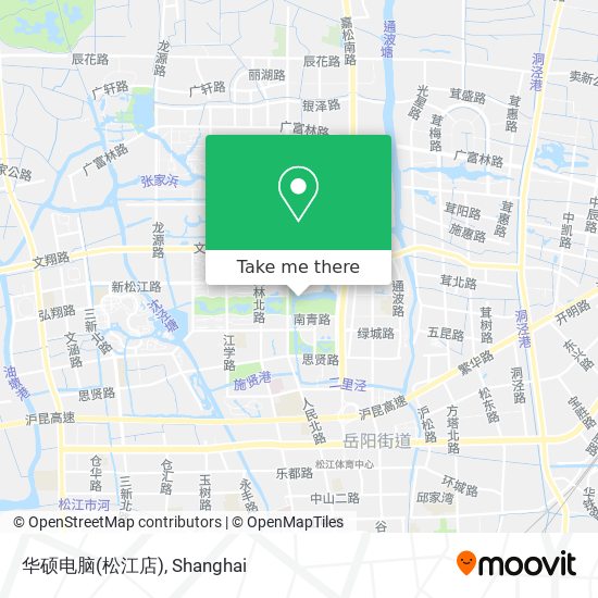 华硕电脑(松江店) map