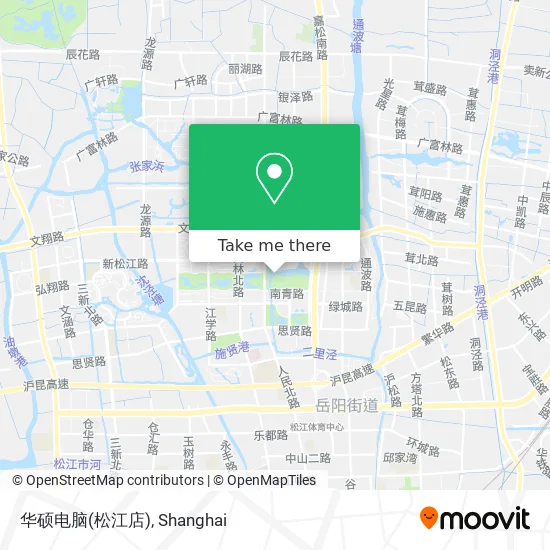 华硕电脑(松江店) map