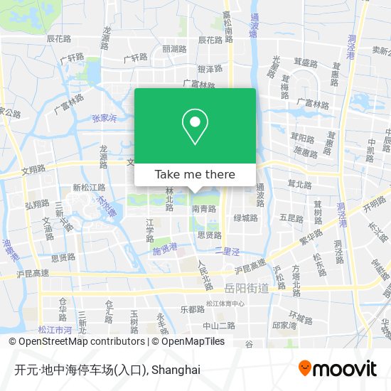 开元·地中海停车场(入口) map