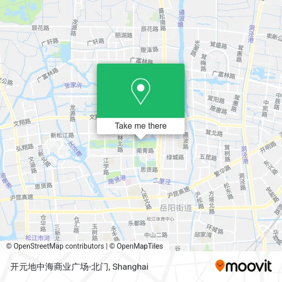 开元地中海商业广场-北门 map